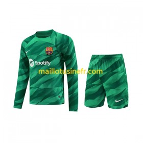 Maillot de Foot FC Barcelone Gardien Domicile 2023-24 Manches Longues - Enfant